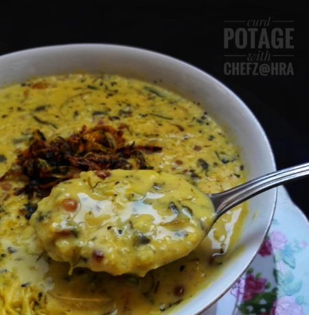 آش جو و دوغ بختیاری