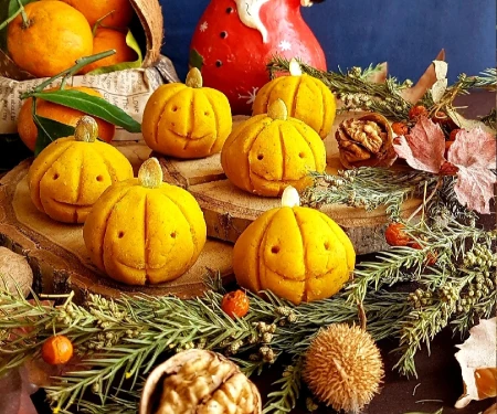 شیرینی کدو حلوایی (بدون شکر و روغن)