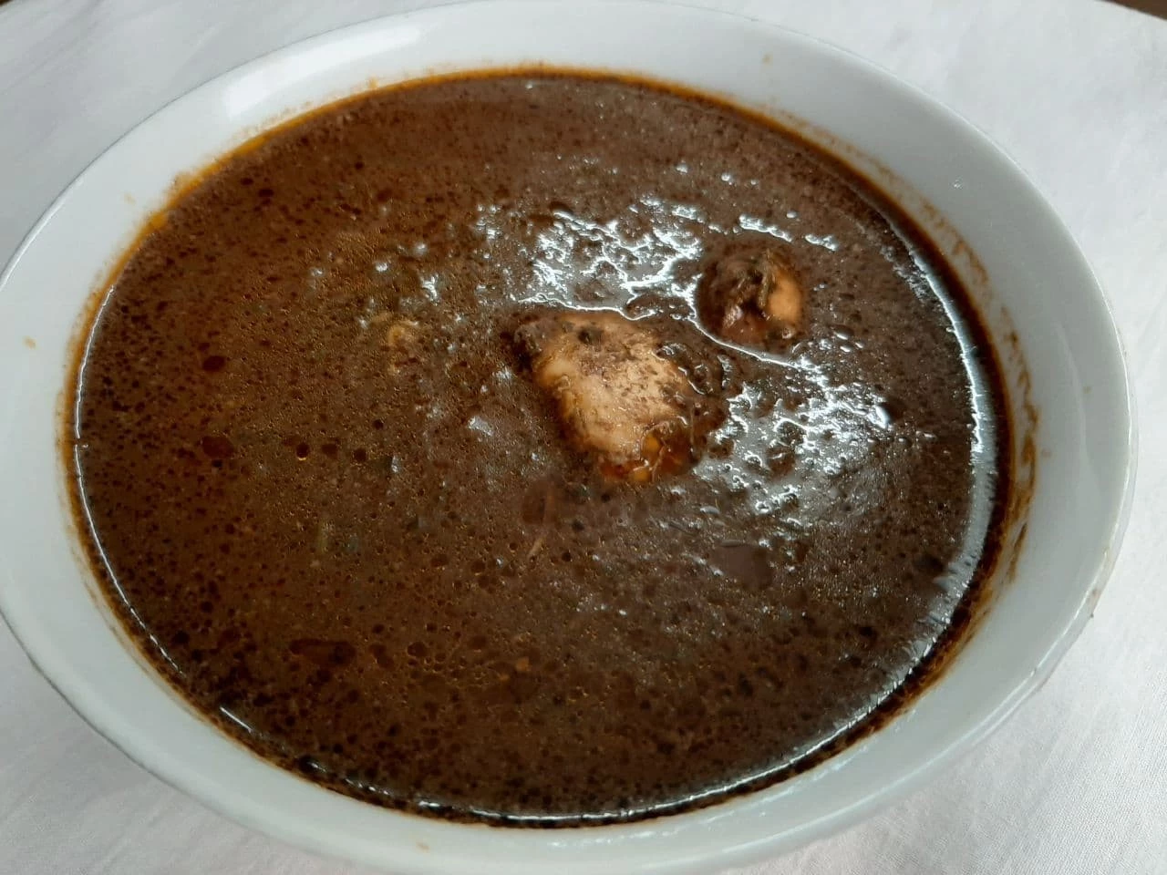 عکس خورشت سبزی فسنجان