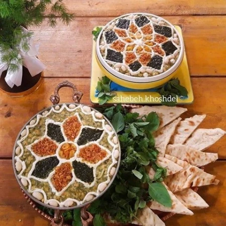 آش لوبیا سفید