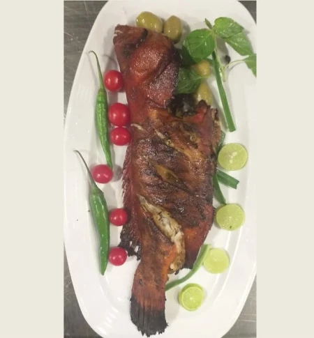 ماهی هامور با حشو