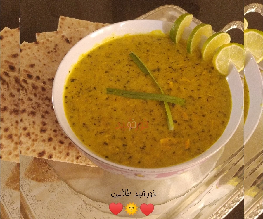 عکس سوپ بلغور و مرغ