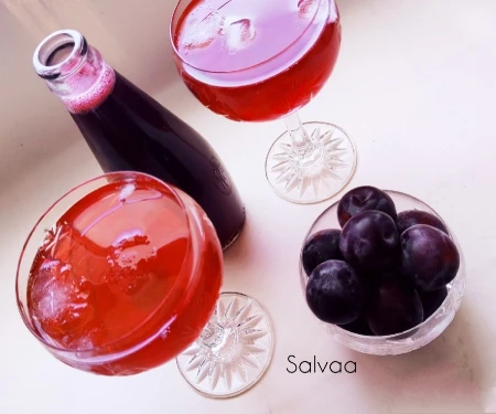 شربت آلو قرمز