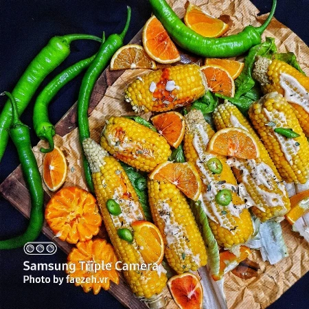 بلال آب پز با شیر