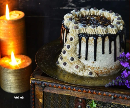 کیک شیفون قهوه