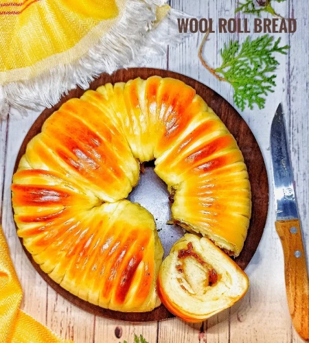 نان رول پشمکی