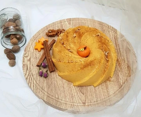 دسر قالبی کدو حلوایی