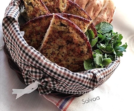 کوکوی مرغ و بروکلی