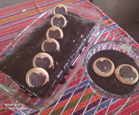 گاناش شکلاتی کافی شاپی