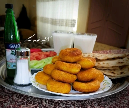 کوکو سیب زمینی لیمویی