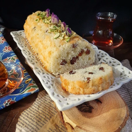 کیک کشمشی رژیمی