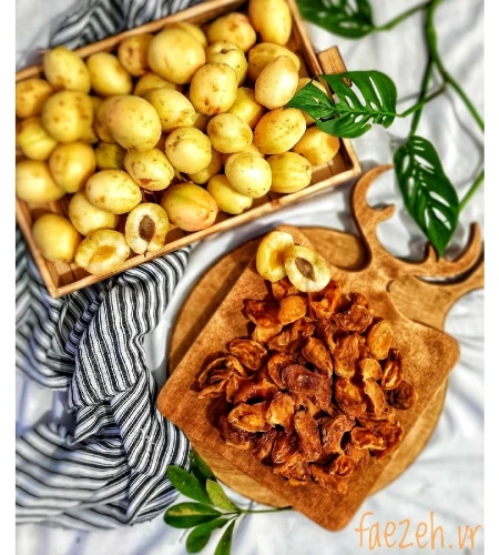 برگه زردآلو بازاری