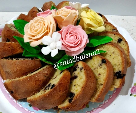 کیک پسته شکلاتی