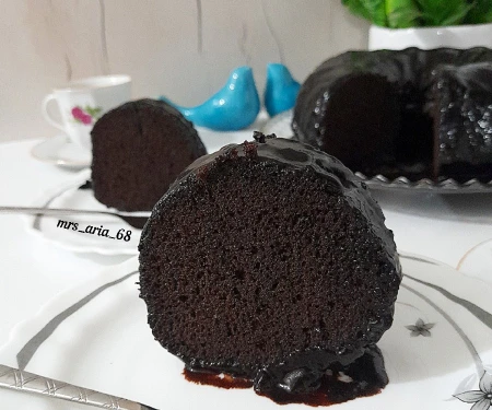کیک شکلاتی خیس