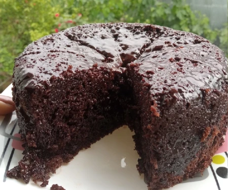 کیک شکلاتی (کافی شاپی)