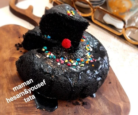 کیک سه سوته شکلاتی بدون فر