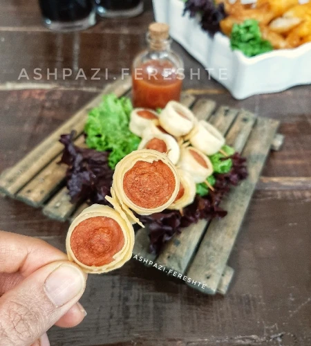 دست پیچ سوسیس