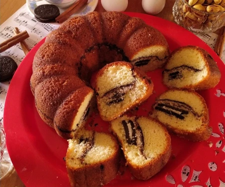 کیک سینامون مغزدار