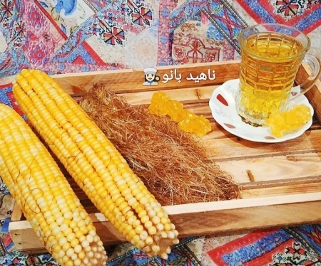 دمنوش کاکل ذرت