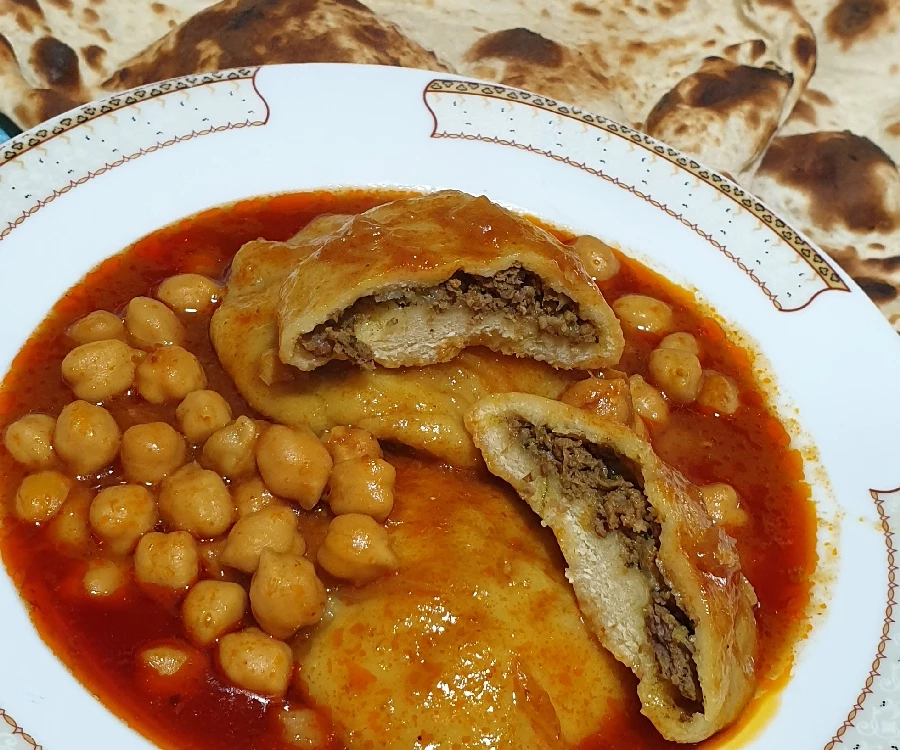 عکس کبه بلغور خورشتی (عراقی)