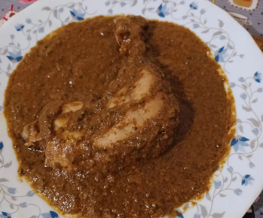 عکس خورشت کنجد سبزی