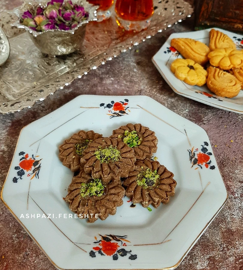 عکس شیرینی سنتی سه آرد