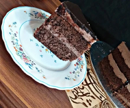 موس کیک شکلاتی