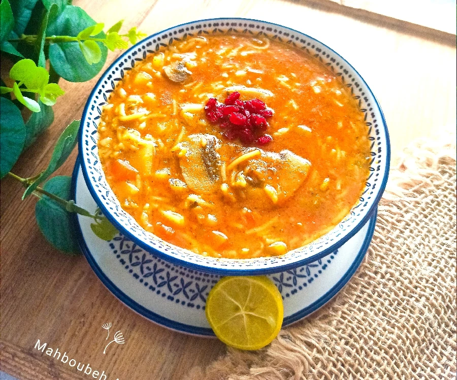 عکس سوپ گیاهی