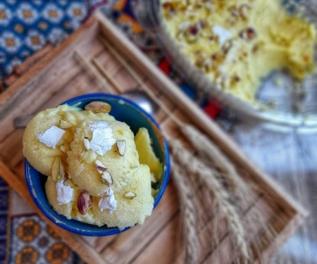 بستنی سنتی بدون ثعلب
