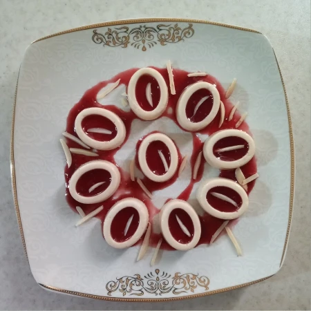 دسر کرم چیز نسکافه یی