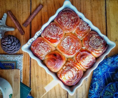 نان رول باقلوا