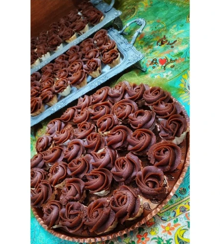 حلوای شیر قهوه و چاکلت