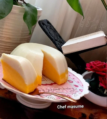 کرم قالبی بدون پودر ژله و بدون ژلاتین (مناسب برای شب یلدا)