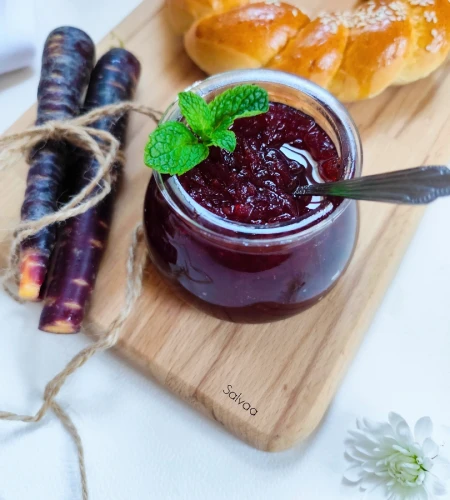 مربای هویج بنفش