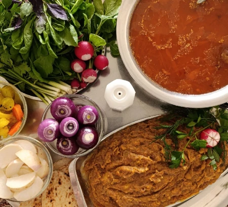 آبگوشت به لیمو 