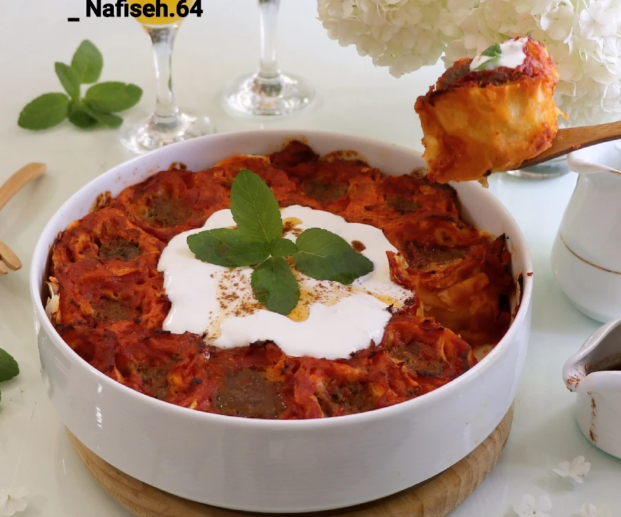 عکس سارمابیتی(کباب ترکی)