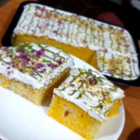کیک خیس سوهان وگز