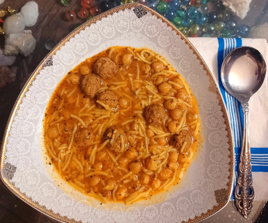 عکس سوپ ورمیشل ترکی