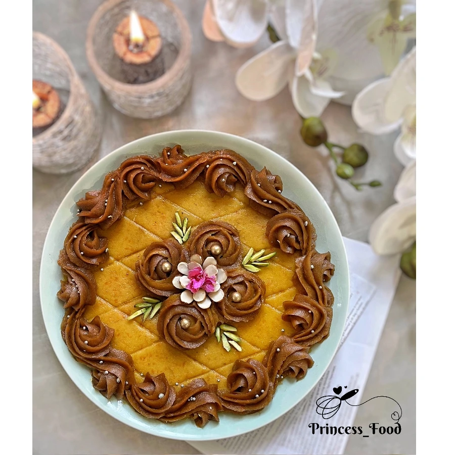 عکس حلوای هویج مجلسی