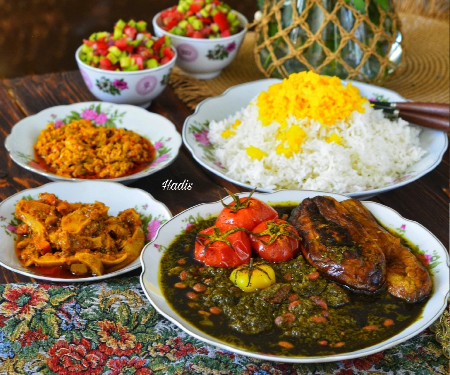 عکس قرمه سبزی رشتی