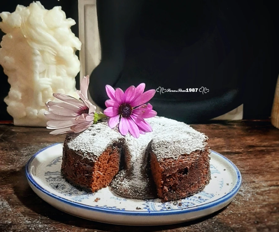 عکس کیک مذاب (لاوا کیک)