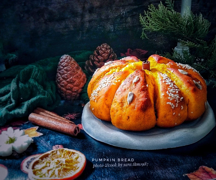 عکس نان کدوحلوایی وگان (بدون تخم مرغ)