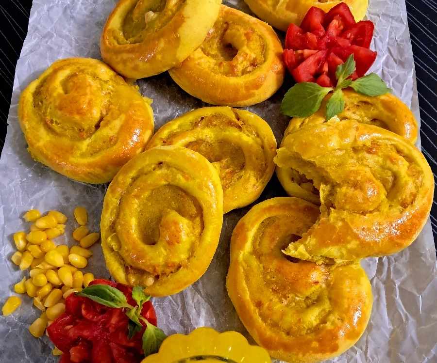 عکس نان سیب زمینی