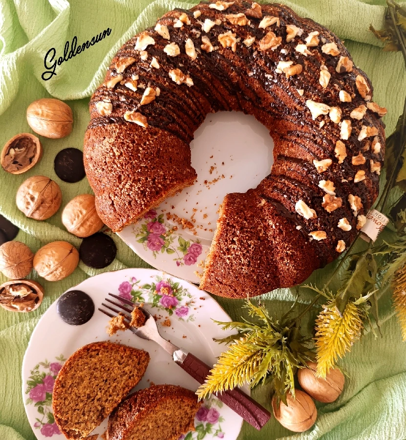 عکس کیک انجیر خشک (رژیمی)
