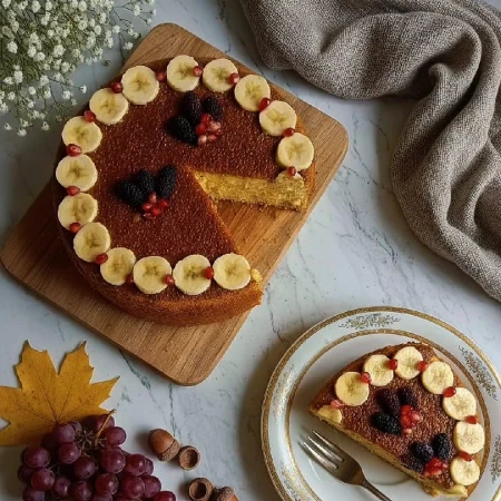 کیک اسفنجی قابلمه‌ای