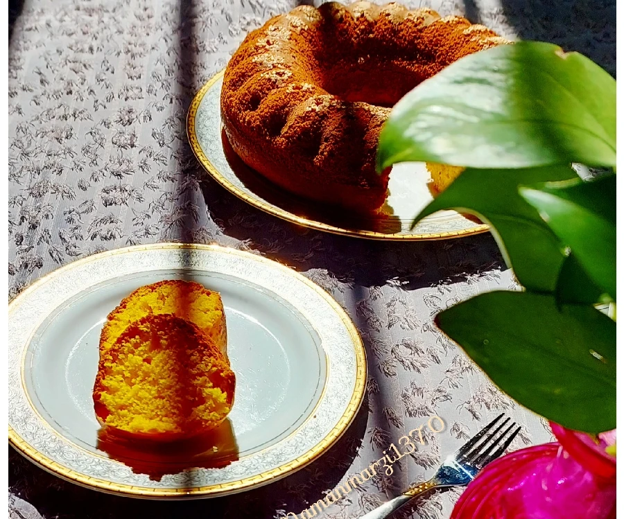 عکس کیک کدوتنبل