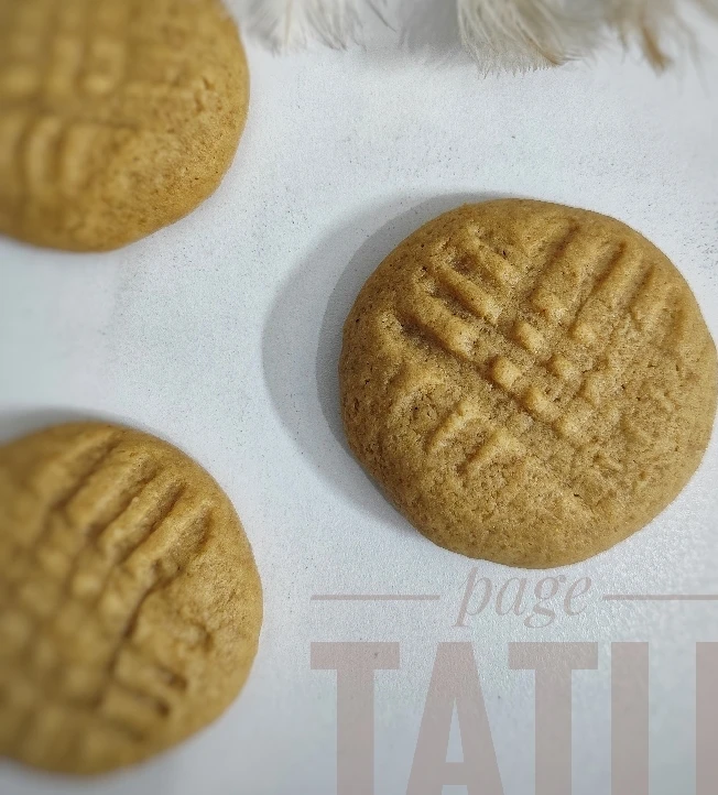 عکس کوکی کره بادم زمینی 