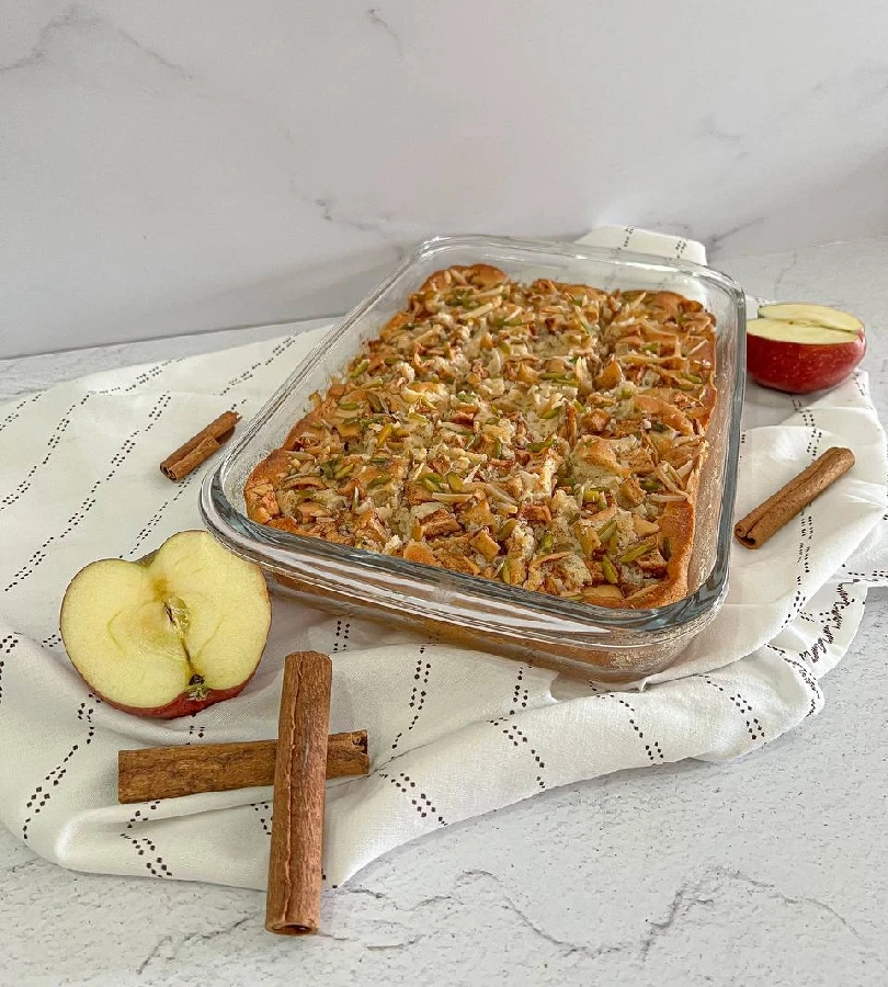 عکس کیک سیب خونگی