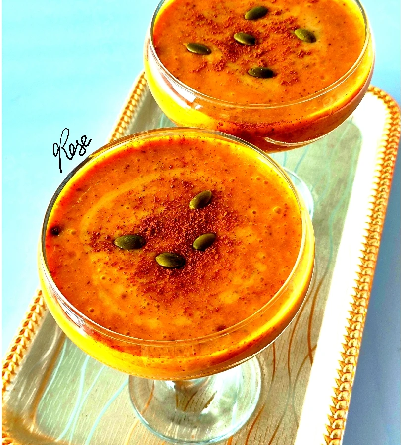 عکس اسموتی پای کدو حلوایی