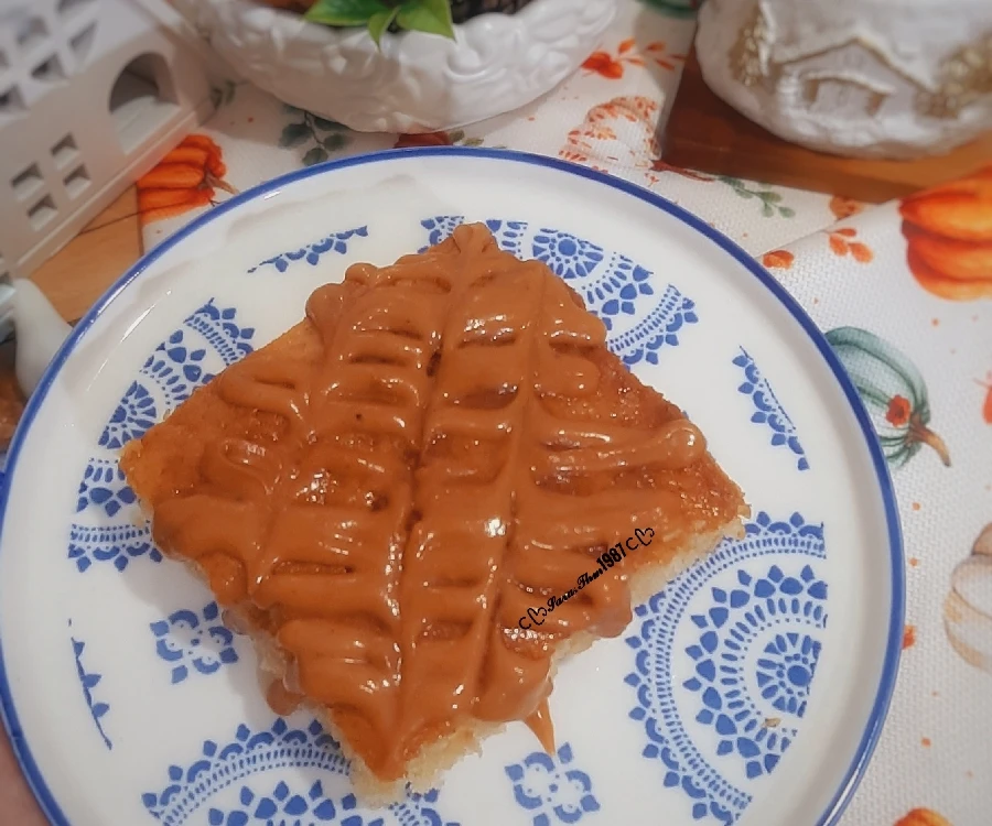 عکس کیک لوتوس بدون تخم مرغ